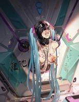 Miku被固定在某地下设施中的厕所内，在被剥夺视觉和听觉后，她将作为小便池生活一周。她无法感知时间的流逝，也不会知道下一秒身体的哪一处将被玩弄。