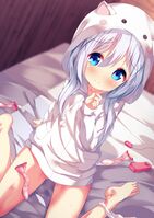 幼交时使用避孕套是绝对必需的做法哦（还在青春期之前就不必了）